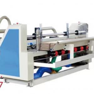 China Semi-automatic Corrugated Cardboard Folder Gluer Machine for Carton Box Manufacturing supplier