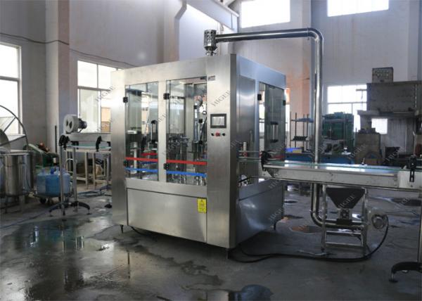Large Beer Filling Machine , Industrial Beer Brewing Equipment System Stainless