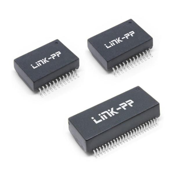 HB4018HLT 2 つの2.5Gベース-T POE LAN トランスフォーマー磁気モジュール