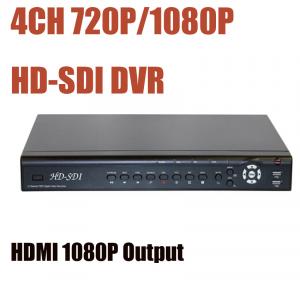720P 1080P HD SDI 4CH CCTV DVR HDMI 1080P Video output Standalone H.264 Security Video Recorder DVR