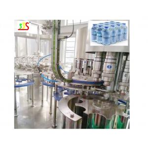 Drink Water Production Line Filling And Packaging Machines 3000 Bottles/H