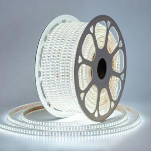 China 220V High Voltage Flexible LED Strip Light Water Resistant For Christmas Holiday supplier