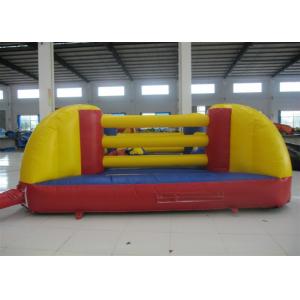 China Indoor Playground Kids Inflatable Sports Games Inflatable Boxing Ring 4.5 X 4.5m supplier