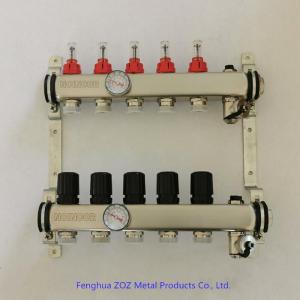 China ZZ18026 Stainless Steel Manifolds of Underfloor Heating System supplier