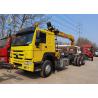 China HOWO 6X4 Cargo Truck With 10 Tons Straight Boom Truck Mounted Crane Truck Crane Colour Option wholesale