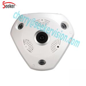 China New 360 Degree 3D VR Panoramic Wifi Security Camera Home Security best wireless security camera TF Card supplier