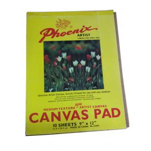 China 10 Sheets Drawing Sketch Pad Artist Canvas , Acrylic Primed Any Medium Canvas Pad For Drawing supplier