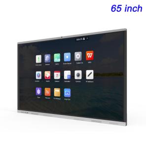 China Monitor para la educación en el aula el maestro utiliza sistemas duales panel plano interactivo para la escuela tablero blanco digital tablero inteligente interactivo tablero inteligente wholesale