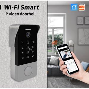 China TCP/IP WiFi Home Security Metal Video Doorbell IP Doorbell Support Smartphone Remote Unlock Control supplier