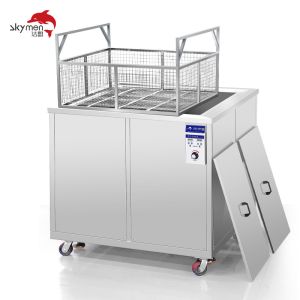 Nettoyeur ultrasonique industriel professionnel 360L 3600w pour lentilles optiques, élimination de l'huile, nettoyage efficace