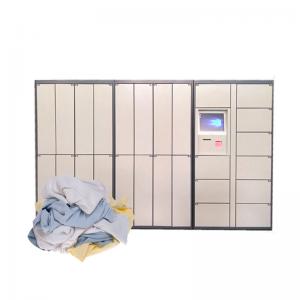 China Smart Outdoor Automatic Digital Sms Sending Dry Clean Locker supplier