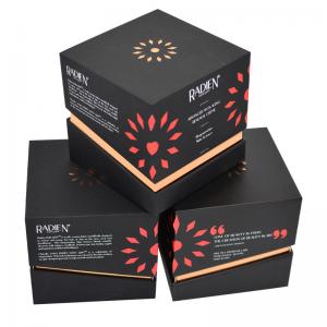 China Face Cream Cosmetic Packaging Boxes FSC Rigid Men Women Cleanser Toner Outer supplier