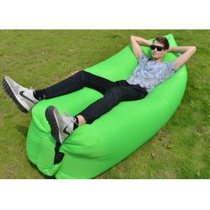 10 seconds Fast Inflatable Laybag Sleeping Bag , Outdoor Inflatable Toys Air Lounger