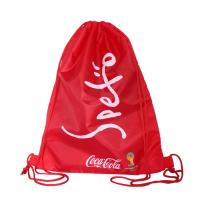 China TPBP018 Outdoor Gym Sports Backpack Red Heavy Duty Polyester Drawstring on sale