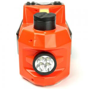 12V DC 3T Electric Hydraulic Floor Jack And Tire Inflator Pump And Flashlight