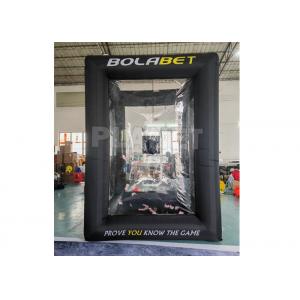 China Customized Inflatable Money Machine Inflatable Money Booth Inflatable Cash Cube supplier