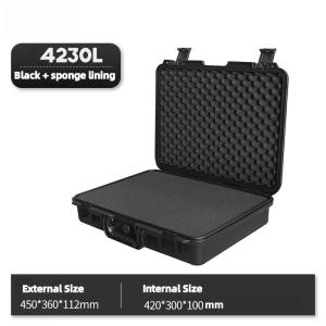China Custom Tool Box and Watch Collectors Case with 450*360*112mm Size 420*300*65mm Inner Size and 2.05KG Weight for Secure Storage wholesale