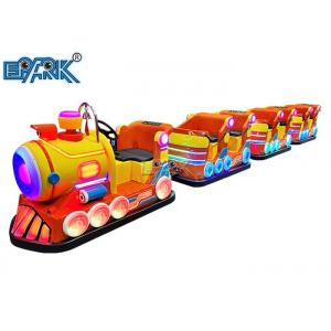 High-Power Train Head Tow 3 New Double-Row Carriages Amusement Park Trackless Train