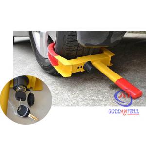 Steel Thick 2.74mm Anti Theft Car Wheel Tyre Lock Clamp