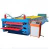 China 7.5KW Color Steel Roll Forming Machine 1200mm Double Layers wholesale