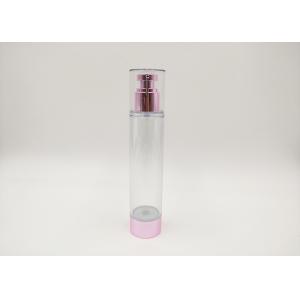 Transparent Moisturizing Gel Airless Cosmetic Bottles Environmental Protection