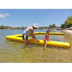 China Customized Swimming Pool Inflatable Air Mat Easy Carrying For Sea Water Fun supplier