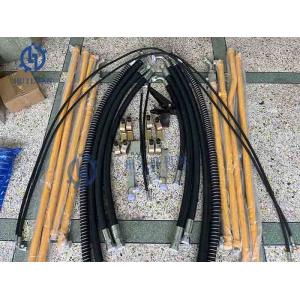 China R210 R220 HX210S/HX220S Excavator Hydraulic Piping Kit Breaker Hoses Hammer Piping Line Kit Pipeline supplier