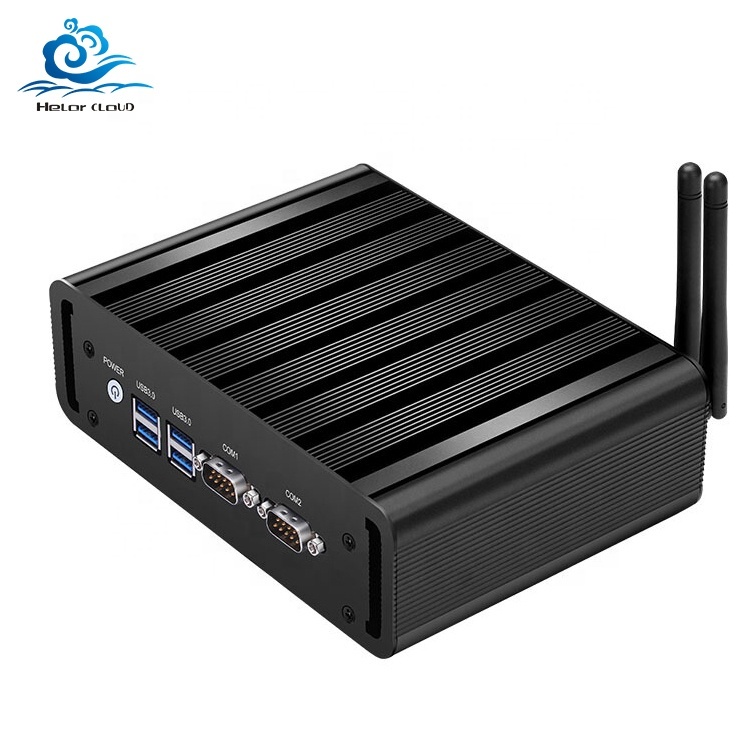 China Industrial Mini PC with Intel Core i5-5200U Processor DDR3L RAM and mSATA SSD Barebone System Computer supplier