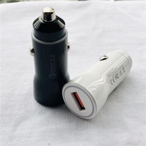 Single USB Car Cigarette Lighter Charger Qc3.0 ABS 12V - 24V