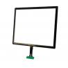 China Glass Cover Lens + Glass Sensor 10 Point Capacitive Touch Screen 19 Inch Long Life wholesale
