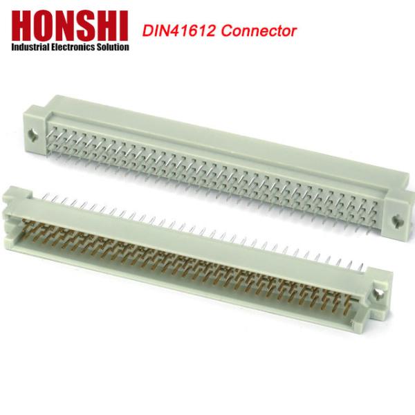 China 5.08mm DIN 41612 コンネクタ 2列 15P 女性 パワータイプ PCB 垂直 女性 7+8 P 15Pin wholesale