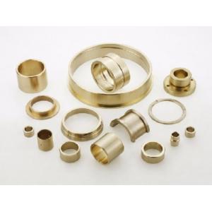 China Bronze Oilless Bearing Good Thermal Conductivity Compact Structure Anti Corrosion supplier