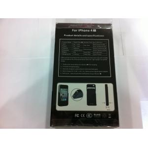 China Iphone 4s Battery Backup rechargeable power cases / covers china manufacturer factory supplier