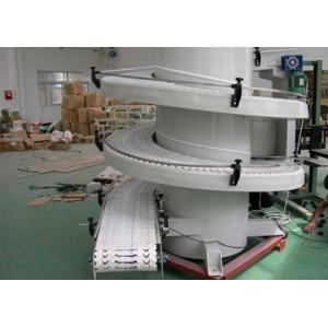Adjustable Infeed and Outfeed Food Grade Vertical Modular Conveyor for Cooling