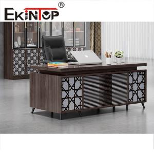 China Set Executive CEO Manager Office Desk L Shaped Modern Office Desk supplier