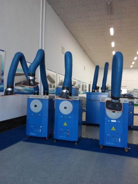 Qingdao Loobo portable PTFE welding fume master filter with fume extraction arm