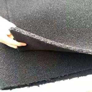 China 15-150cm Width Cross Lapping Nonwoven Fabric with Charcoal Carbon Fiber in GAOXIN supplier