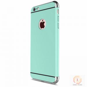 3 In 1 Luxury Hard PC Cell Phone Protective Covers For IPhone 6s 6 S 7 8 Plus X 5 5s SE