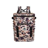 Outdoor TPU 36 Can Cooler Bag , Camouflage Cooler Backpack For Camping Hiking