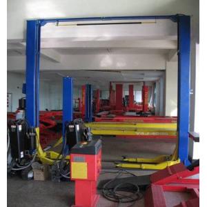 China Hydraulic Car Lifts 5ton Two Post Overhead Lift 2 Post Gantry Lift with 3 section Lifting arms supplier