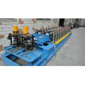 12 Roller Stations Metal Sheet Shutter Door Roll Forming Machines With 3 Ton Manual Uncoiler