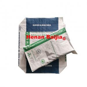 Custom Printed Paper Valve Bags White And Brown For Packaging