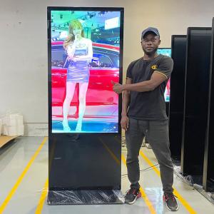 China Business Floor Standing Digital Signage LCD Touch Screen Kiosk Advertising Display supplier