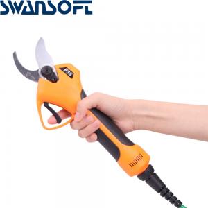 SWANSOFT 35mm Electric Scissors For Pruning Electric Garden Scissors Electric Branch Shear