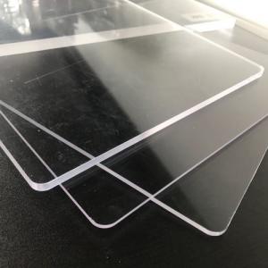 Clear Plastic PETG Sheet With Round Corner