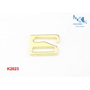 China Custom Logo Handbag Strap Buckles , Pattern Design Metal Hardware For Bags supplier