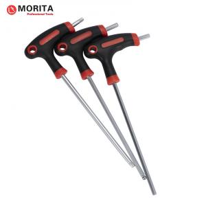 T Handle Allen Key CR-V Steel Slotted Phillips Pozi And Torx Extra Long Design Strong Torsion