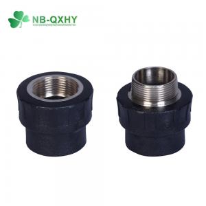 Durable HDPE Pipe Fittings Socket Joint Male Female Adapter for GB Standard Connection