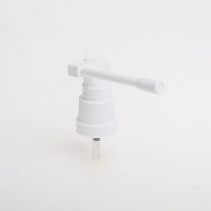 China Long Nozzle Nasal Spray Pump Non Spill Screw Neck Type Tamper Evident Sealing supplier