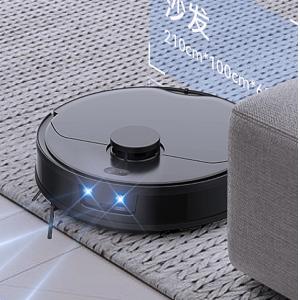 Up To 180 Minutes Battery Life Robot Vacuum Cleaner With Anti Drop Technology